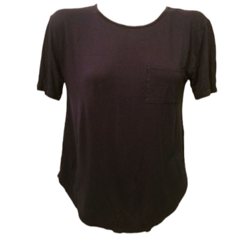 Topshop Navy Pocket Tee Size US 4